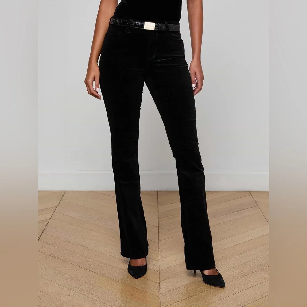 L'AGENCE Black Velvet Jean - Picture 2 of 10